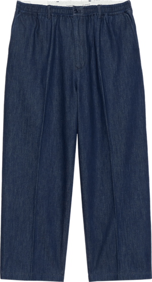 【FARAH|ファーラー】EASY WIDE TAPERED SLACKS/イージーワイドテーパードスラックス(ONE WASH , BLACK VINTAGE)