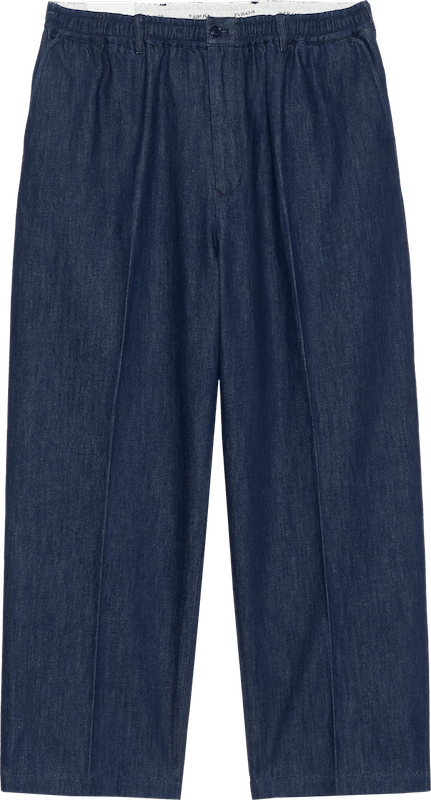 【FARAH|ファーラー】EASY WIDE TAPERED SLACKS/イージーワイドテーパードスラックス(ONE WASH , BLACK VINTAGE)