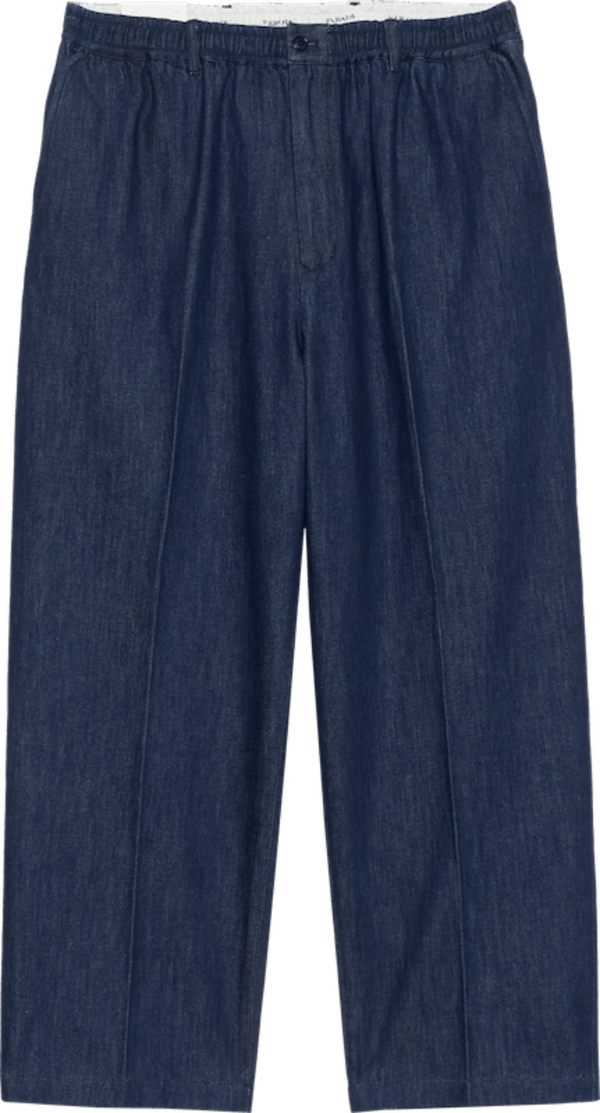 【FARAH|ファーラー】EASY WIDE TAPERED SLACKS/イージーワイドテーパードスラックス(ONE WASH , BLACK VINTAGE)