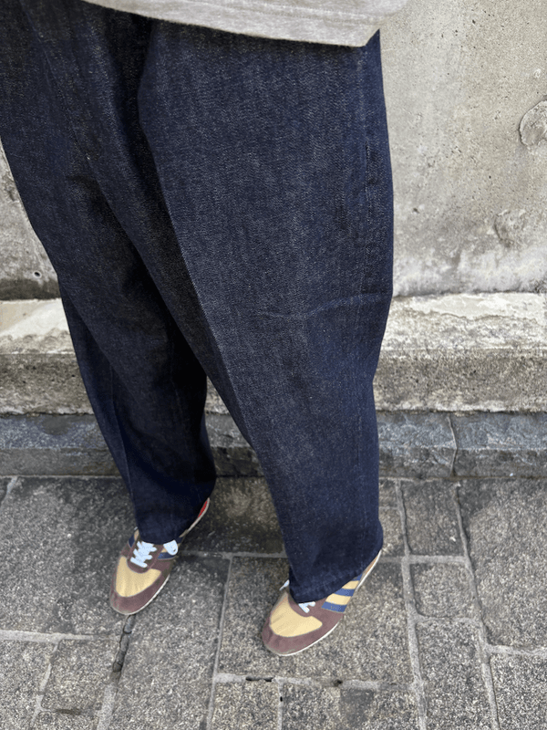 【FARAH|ファーラー】EAZY WIDE TAPERED PANTS/イージーワイドテーパードパンツ(ONE WASH) - STREAM【FARAH|ファーラー】EAZY WIDE TAPERED PANTS/イージーワイドテーパードパンツ(ONE WASH)STREAMONE WASHS