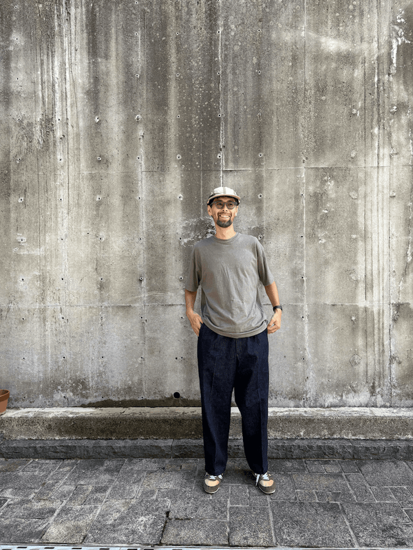 【FARAH|ファーラー】EAZY WIDE TAPERED PANTS/イージーワイドテーパードパンツ(ONE WASH) - STREAM【FARAH|ファーラー】EAZY WIDE TAPERED PANTS/イージーワイドテーパードパンツ(ONE WASH)STREAMONE WASHS