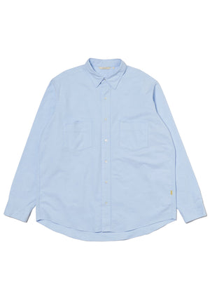 【FARAH|ファーラー】FARAH POCKET L/S SHIRT/ファーラーポケットL/Sシャツ(SAX) - STREAM【FARAH|ファーラー】FARAH POCKET L/S SHIRT/ファーラーポケットL/Sシャツ(SAX)STREAMM