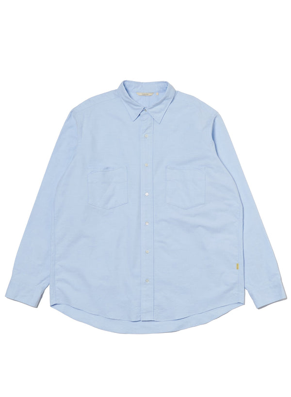 【FARAH|ファーラー】FARAH POCKET L/S SHIRT/ファーラーポケットL/Sシャツ(SAX) - STREAM【FARAH|ファーラー】FARAH POCKET L/S SHIRT/ファーラーポケットL/Sシャツ(SAX)STREAMM