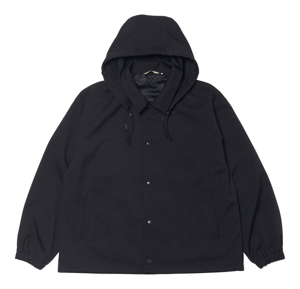 【FARAH|ファーラー】HOODED COACH JACKET/フーデッド コーチジャケット(BLACK) - STREAM【FARAH|ファーラー】HOODED COACH JACKET/フーデッド コーチジャケット(BLACK)STREAMM