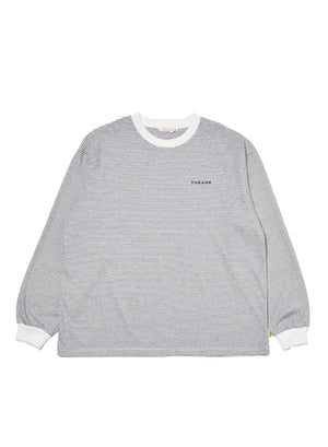 【FARAH|ファーラー】MULTI STRIPED L/S TEE/マルチストライプL/Sティー(WHITE) - STREAM【FARAH|ファーラー】MULTI STRIPED L/S TEE/マルチストライプL/Sティー(WHITE)STREAMM