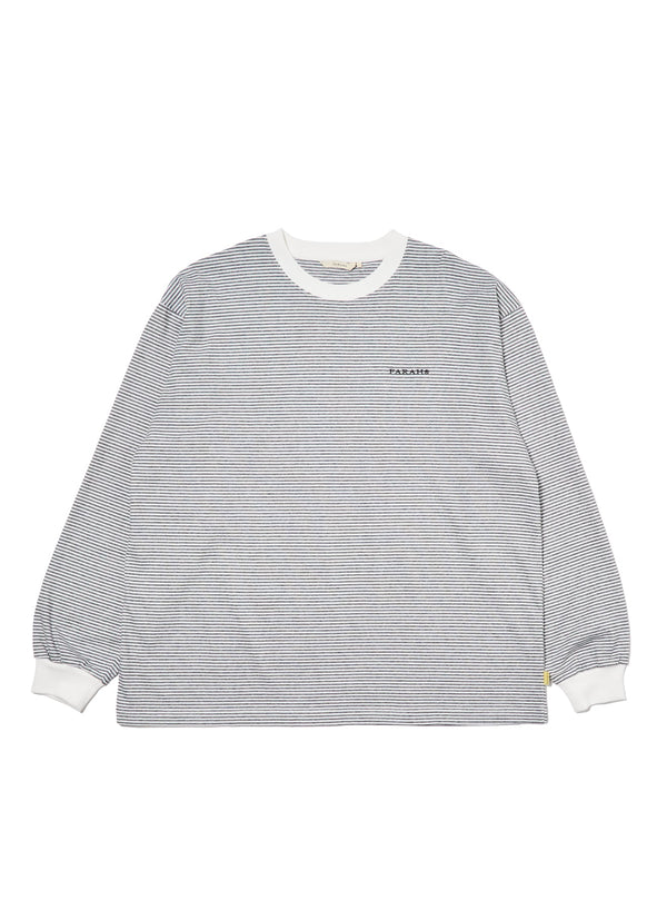 【FARAH|ファーラー】MULTI STRIPED L/S TEE/マルチストライプL/Sティー(WHITE) - STREAM【FARAH|ファーラー】MULTI STRIPED L/S TEE/マルチストライプL/Sティー(WHITE)STREAMM