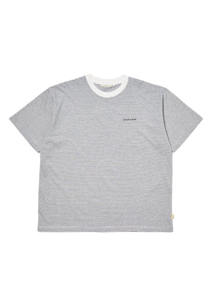 【FARAH|ファーラー】MULTI STRIPED S/S TEE/マルチストライプS/Sティー(WHITE) - STREAM【FARAH|ファーラー】MULTI STRIPED S/S TEE/マルチストライプS/Sティー(WHITE)STREAMM