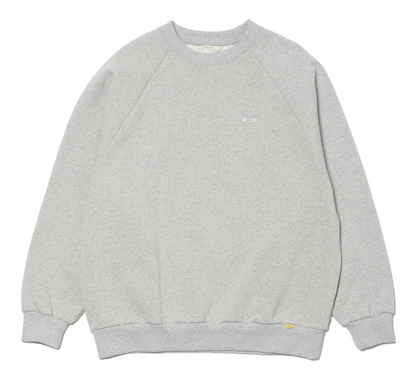 【FARAH|ファーラー】POTTING LOGO CREWNECK SWEATSHIRT/ポッティングロゴクルーネックスウェットシャツ(HEATHER GREY) - STREAM【FARAH|ファーラー】POTTING LOGO CREWNECK SWEATSHIRT/ポッティングロゴクルーネックスウェットシャツ(HEATHER GREY)STREAMM