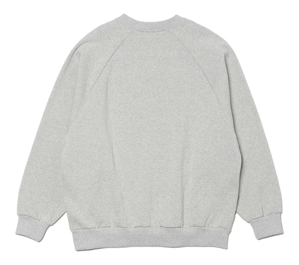 【FARAH|ファーラー】POTTING LOGO CREWNECK SWEATSHIRT/ポッティングロゴクルーネックスウェットシャツ(HEATHER GREY) - STREAM【FARAH|ファーラー】POTTING LOGO CREWNECK SWEATSHIRT/ポッティングロゴクルーネックスウェットシャツ(HEATHER GREY)STREAMM