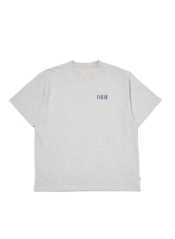 【FARAH|ファーラー】PRINTED GRAPHIC S/S TEE"CLASSIC LOGO"/プリントグラフィックS/Sティー"クラシックロゴ"(HEATHER GREY) - STREAM【FARAH|ファーラー】PRINTED GRAPHIC S/S TEE"CLASSIC LOGO"/プリントグラフィックS/Sティー"クラシックロゴ"(HEATHER GREY)STREAMM