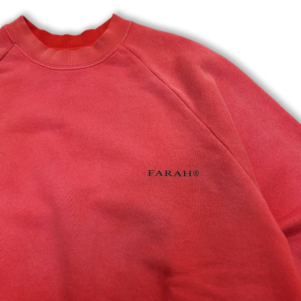 【FARAH|ファーラー】VINTAGE CREWNECK SWEATSHIRT/ヴィンテージクルーネックスウェットシャツ(ORANGE , YELLOW , BLUE GREY) - STREAM【FARAH|ファーラー】VINTAGE CREWNECK SWEATSHIRT/ヴィンテージクルーネックスウェットシャツ(ORANGE , YELLOW , BLUE GREY)STREAMORANGES