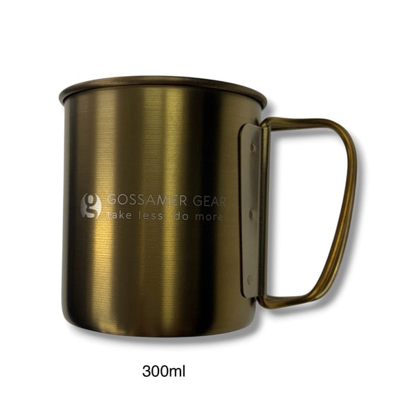 【GOSSAMER GEAR|ゴッサマーギア】TITAN SINGLE MUG GOLD/チタン シングルマグ ゴールド(300ml , 450ml , 600ml)ACCESSORIESSTREAM