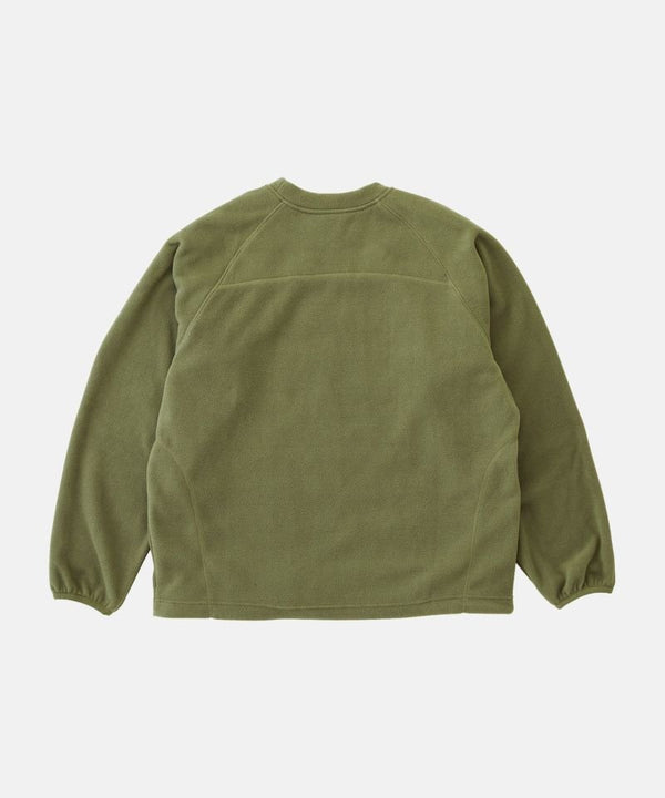 【GRAMICCI|グラミチ】THERMAL FLEECE CREW/サーマルフリースクルー(OLIVE , TOBACCO , BLACK) - STREAM【GRAMICCI|グラミチ】THERMAL FLEECE CREW/サーマルフリースクルー(OLIVE , TOBACCO , BLACK)STREAMOLIVEM