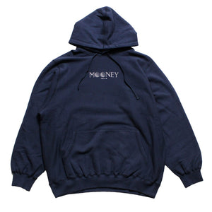 【HELLRAZOR|ヘルレーザー】MOONEY LOGO PULLOVER HOODIE/ムーニーロゴプルオーバーフーディー(NAVY) - STREAM【HELLRAZOR|ヘルレーザー】MOONEY LOGO PULLOVER HOODIE/ムーニーロゴプルオーバーフーディー(NAVY)STREAMM