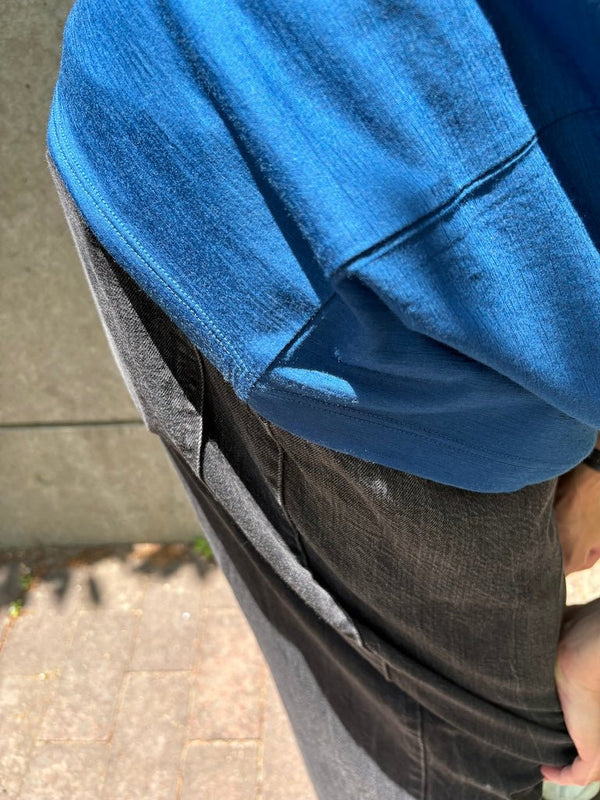 【ICE BRAEKER|アイスブレーカー】MERINO 150 SS POCKET TEE/メリノ150 SS ポケットTシャツ(JET HEATHER , ATLANTIS)