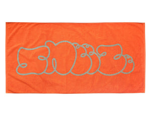 LOGO BEACH TOWEL/ロゴ ビーチタオル(ORANGE) - STREAMLOGO BEACH TOWEL/ロゴ ビーチタオル(ORANGE)STREAMONE SIZE