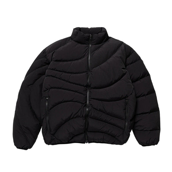 【LQQK STUDIO | ルックスタジオ】DOWN WAVE JACKET/ダウンウェーブ ジャケット(BLACK) - STREAM【LQQK STUDIO | ルックスタジオ】DOWN WAVE JACKET/ダウンウェーブ ジャケット(BLACK)STREAMM
