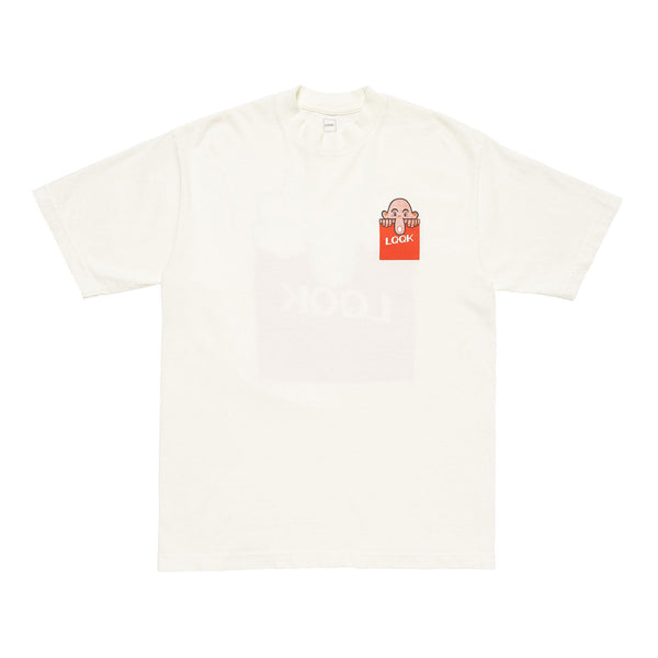 【LQQK STUDIO | ルックスタジオ】ERIC ELMS - KILROY TEE/エリック エルムズ キルロイTシャツ(NATURAL) - STREAM【LQQK STUDIO | ルックスタジオ】ERIC ELMS - KILROY TEE/エリック エルムズ キルロイTシャツ(NATURAL)STREAMS