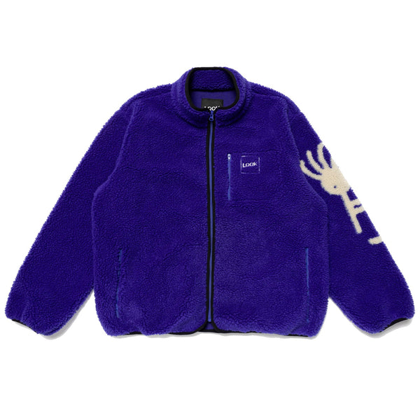 【LQQK STUDIO | ルックスタジオ】KOKOPELLI FLEECE JACKET/ココペリ フリースジャケット(ROYAL BLUE) - STREAM【LQQK STUDIO | ルックスタジオ】KOKOPELLI FLEECE JACKET/ココペリ フリースジャケット(ROYAL BLUE)STREAML