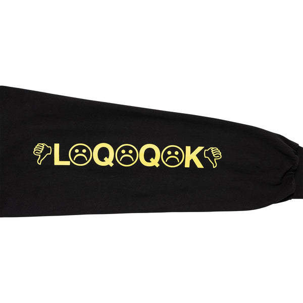 【LQQK STUDIO | ルックスタジオ】LQQK LS TEE/ルックLS Tシャツ(BLACK) - STREAM【LQQK STUDIO | ルックスタジオ】LQQK LS TEE/ルックLS Tシャツ(BLACK)STREAMS