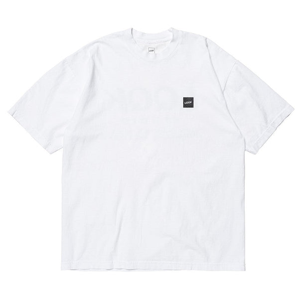 【LQQK STUDIO | ルックスタジオ】LQQK SHOP SHIRT S/S TEE/ルック ショップ SS Tシャツ(WHITE) - STREAM【LQQK STUDIO | ルックスタジオ】LQQK SHOP SHIRT S/S TEE/ルック ショップ SS Tシャツ(WHITE)STREAMS