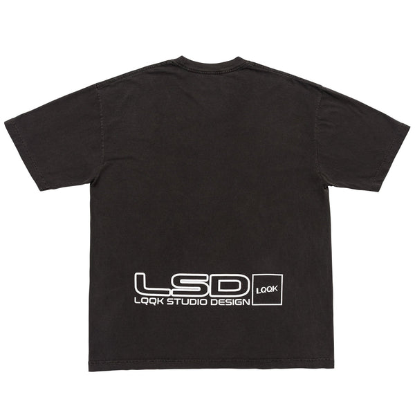 【LQQK STUDIO | ルックスタジオ】LSD TEE(GREY , WASHED BLACK) - STREAM【LQQK STUDIO | ルックスタジオ】LSD TEE(GREY , WASHED BLACK)STREAMWASHED BLACKS