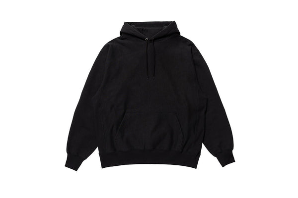 【LQQK STUDIO | ルックスタジオ】MIDWEIGHT FLEECE HOODIE/ミッドウェイトフリースフーディー(BLACK) - STREAM【LQQK STUDIO | ルックスタジオ】MIDWEIGHT FLEECE HOODIE/ミッドウェイトフリースフーディー(BLACK)STREAMS