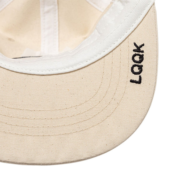 【LQQK STUDIO | ルックスタジオ】NATURAL COTTON HAT/ナチュラルコットンハット(NATURAL) - STREAM【LQQK STUDIO | ルックスタジオ】NATURAL COTTON HAT/ナチュラルコットンハット(NATURAL)STREAMONE SIZE