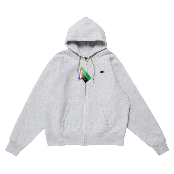 【LQQK STUDIO | ルックスタジオ】SIGNATURE FLEECE ZIP HOODIE/シグネイチャーフリースジップフーディー(ASH HEATHER) - STREAM【LQQK STUDIO | ルックスタジオ】SIGNATURE FLEECE ZIP HOODIE/シグネイチャーフリースジップフーディー(ASH HEATHER)STREAMM