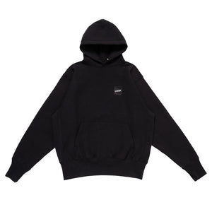 【LQQK STUDIO | ルックスタジオ】SIGNATURE SNAP FLEECE HOODIE/シグネイチャー スナップ フリースフーディー(BLACK) - STREAM【LQQK STUDIO | ルックスタジオ】SIGNATURE SNAP FLEECE HOODIE/シグネイチャー スナップ フリースフーディー(BLACK)STREAMM