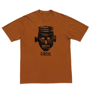 【LQQK STUDIO | ルックスタジオ】STONE MAN TEE/ストーンマンTシャツ(BROWN , BLACK) - STREAM【LQQK STUDIO | ルックスタジオ】STONE MAN TEE/ストーンマンTシャツ(BROWN , BLACK)STREAMBROWNS