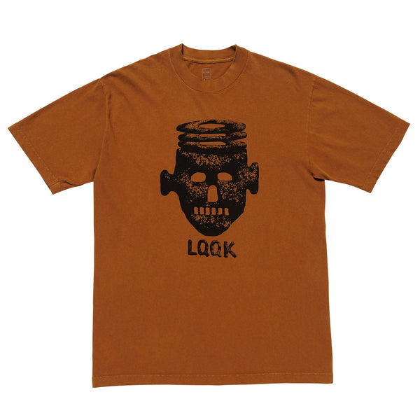 【LQQK STUDIO | ルックスタジオ】STONE MAN TEE/ストーンマンTシャツ(BROWN , BLACK) - STREAM【LQQK STUDIO | ルックスタジオ】STONE MAN TEE/ストーンマンTシャツ(BROWN , BLACK)STREAMBROWNS