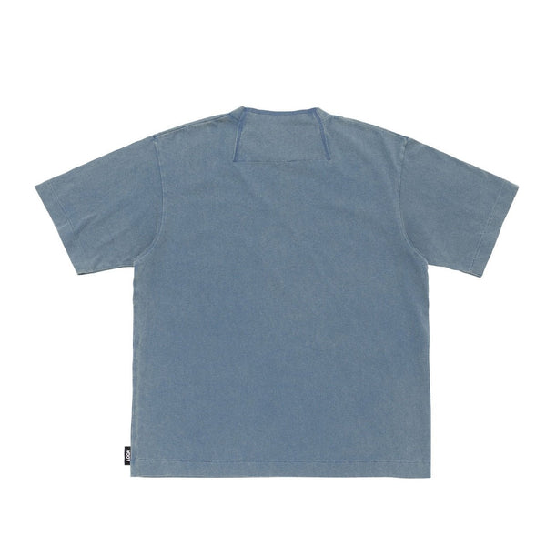 【LQQK STUDIO|ルックスタジオ】DISCHARGE DECONSTRUCTION TEE/ディスチャージデコンストラクションティー(BLUE , BLACK) - STREAM【LQQK STUDIO|ルックスタジオ】DISCHARGE DECONSTRUCTION TEE/ディスチャージデコンストラクションティー(BLUE , BLACK)STREAMBLUEM