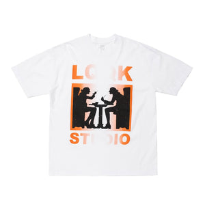 【LQQK STUDIO|ルックスタジオ】THE LADS TEE/ザラッズティー(WHITE) - STREAM