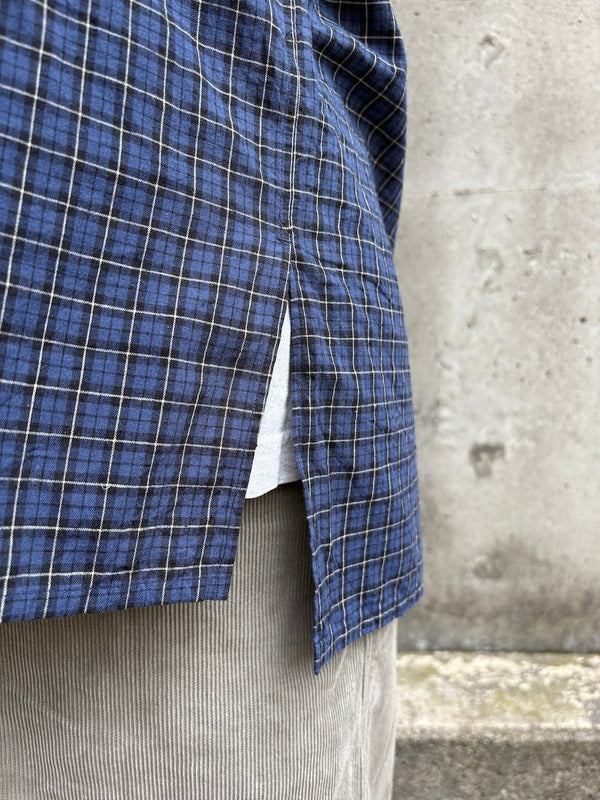 MARVINE PONTIAK SHIRT MAKERS|マービンポンティアックシャツメーカー  POLO SH/ポロシャツ(BLUE CHECK)