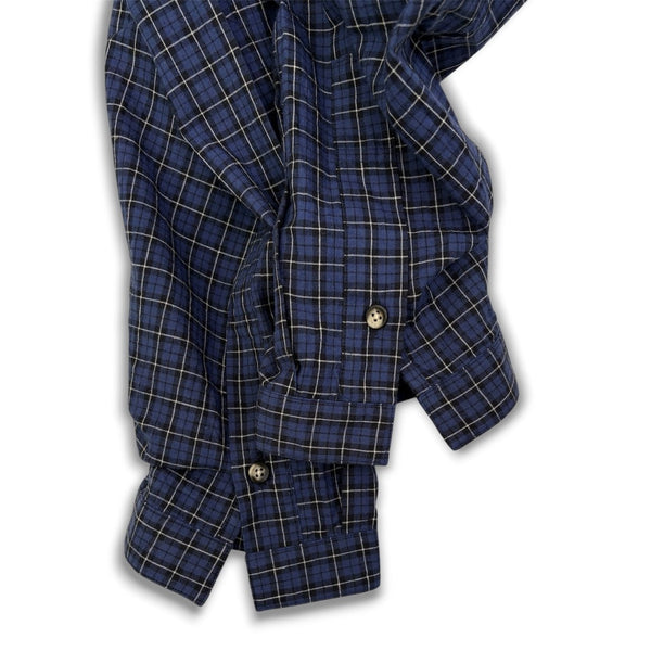 MARVINE PONTIAK SHIRT MAKERS|マービンポンティアックシャツメーカー  POLO SH/ポロシャツ(BLUE CHECK)