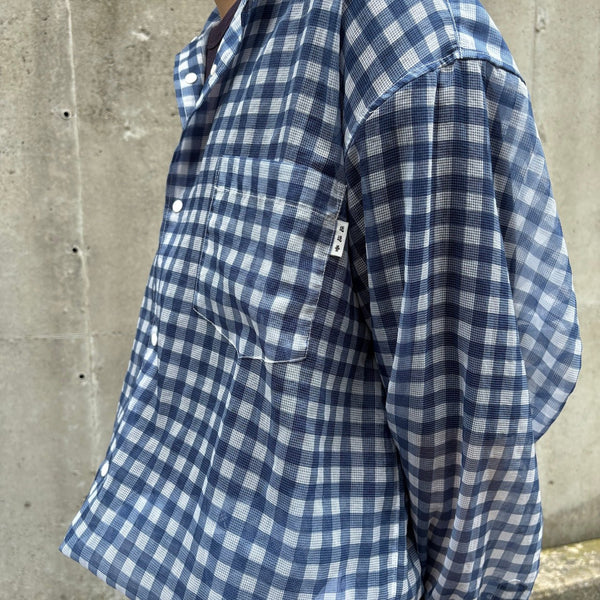 【迷迭香|マンネンロウ】MESH OVER SHIRT/メッシュオーバーシャツ(GGC)