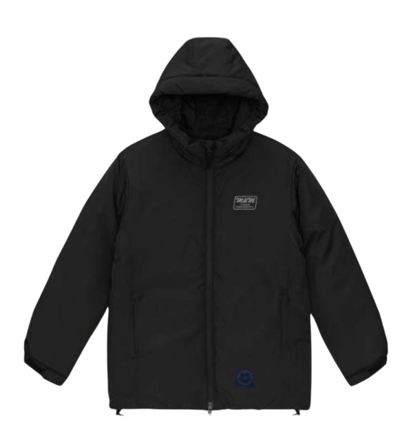 【M&M|エムアンドエム】INSULATED FULL ZIP PARKA/インサレーテッド フルジップ パーカー(BLACK)