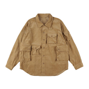 【MODMNT|モドメント】CORDUROY UTILITY CPO SHIRT/コーデュロイユーティリティCPOシャツ (BEIGE) - STREAM【MODMNT|モドメント】CORDUROY UTILITY CPO SHIRT/コーデュロイユーティリティCPOシャツ (BEIGE)STREAMBEIGES