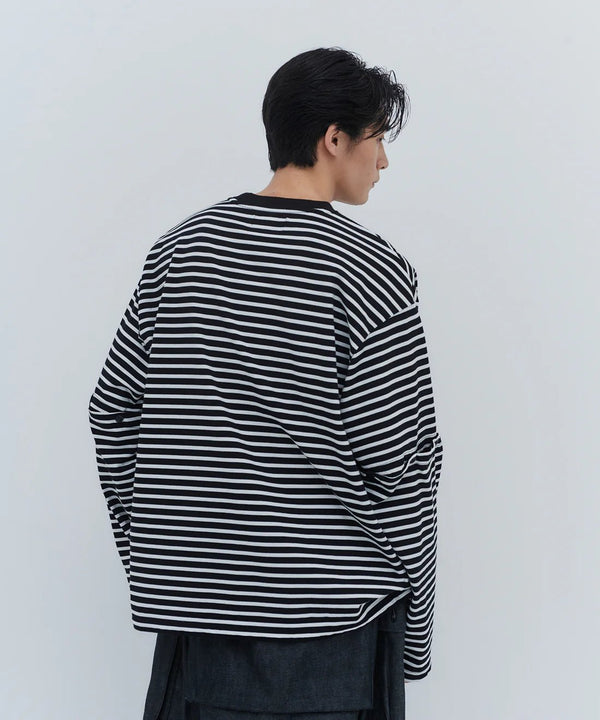DETACHABLE BORDER L/S TEE