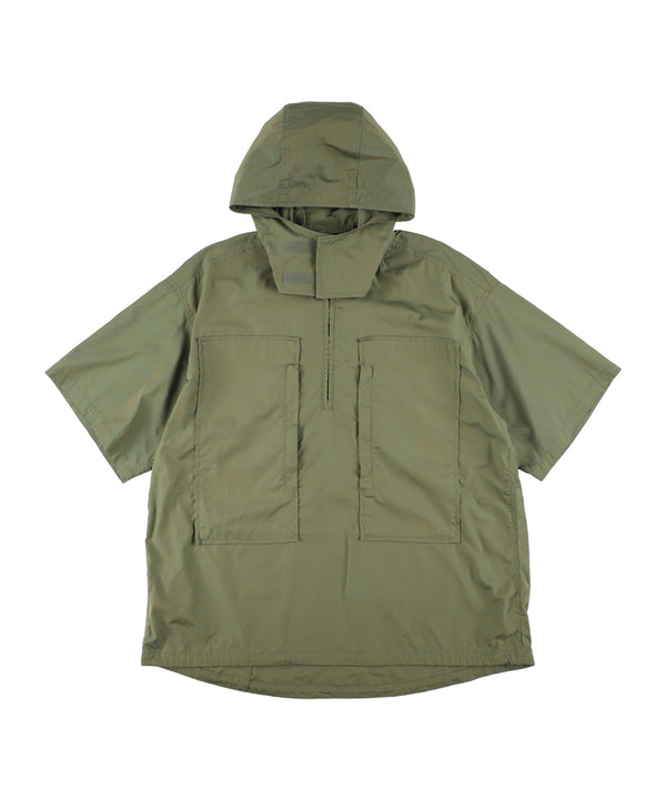 【MODMNT|モドメント】HALF ZIP HOODED SHIRT/ハーフジップフードシャツ(OLIVE) - STREAM【MODMNT|モドメント】HALF ZIP HOODED SHIRT/ハーフジップフードシャツ(OLIVE)STREAMOLIVES