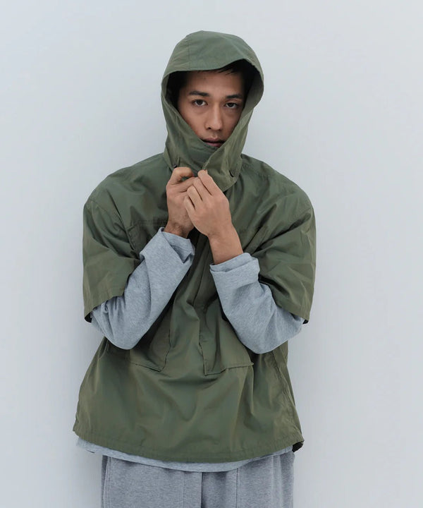 【MODMNT|モドメント】HALF ZIP HOODED SHIRT/ハーフジップフードシャツ(OLIVE) - STREAM【MODMNT|モドメント】HALF ZIP HOODED SHIRT/ハーフジップフードシャツ(OLIVE)STREAMOLIVES
