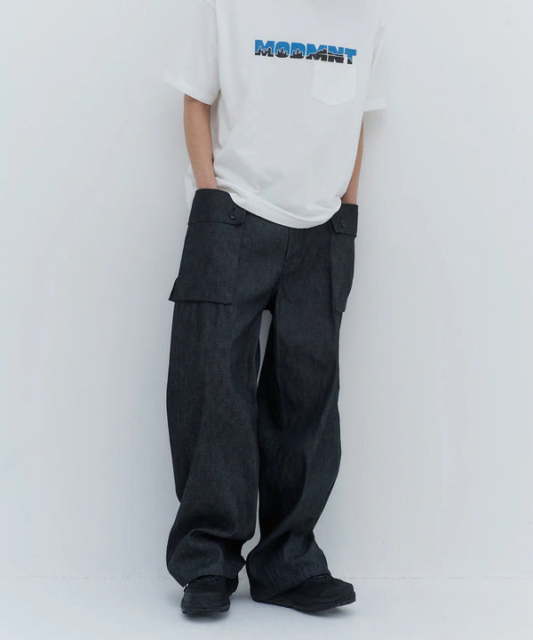 【MODMNT|モドメント】MNK PANTS / MNKパンツ(INDIGO,BLACK) - STREAM【MODMNT|モドメント】MNK PANTS / MNKパンツ(INDIGO,BLACK)STREAMBLACKXS
