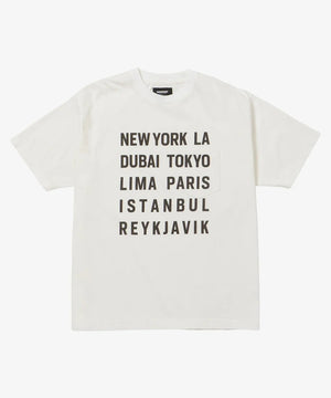 【MODMNT|モドメント】TOUR CITIES TEE 
