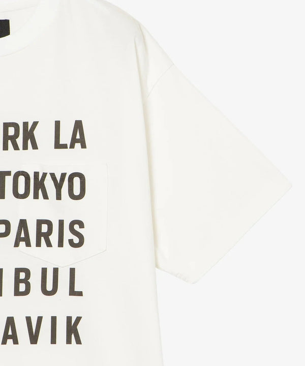 【MODMNT|モドメント】TOUR CITIES TEE 