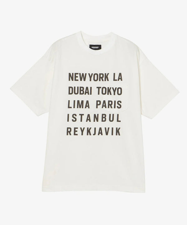 【MODMNT|モドメント】TOUR CITIES TEE 