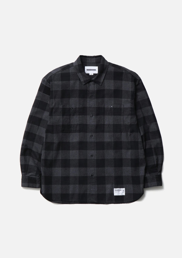 【NEIGHBORHOOD|ネイバーフッド】  BUFFALO CHECK SHIRT LS/バッファローチェックシャツ(GREEN,BLUE,BLAC)