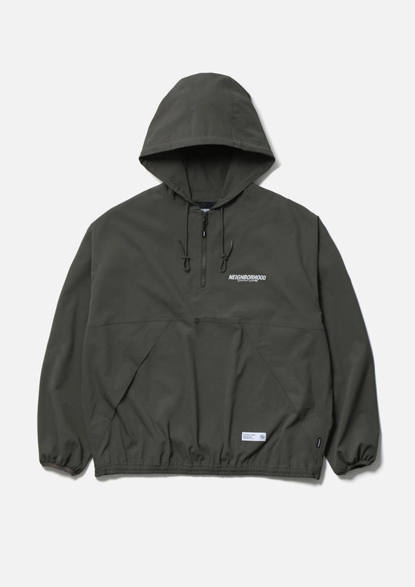 【NEIGHBORHOOD|ネイバーフッド】ANORAK JACKET/アノラックジャケット(OLIVE DRAB,BLACK) - STREAM【NEIGHBORHOOD|ネイバーフッド】ANORAK JACKET/アノラックジャケット(OLIVE DRAB,BLACK)STREAMOLIVES