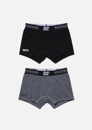 【NEIGHBORHOOD|ネイバーフッド】CLASSIC 2PACK UNDERPANTS/クラッシック2パックアンダーパンツ(BLACK×GRAY) - STREAM【NEIGHBORHOOD|ネイバーフッド】CLASSIC 2PACK UNDERPANTS/クラッシック2パックアンダーパンツ(BLACK×GRAY)STREAMBLACK/GRAPHITEM