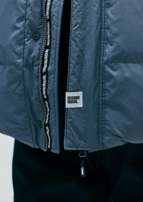 【NEIGHBORHOOD|ネイバーフッド】CLASSIC DOWN JACKET/クラッシックダウンジャケット(BLACK,GRAY) - STREAM【NEIGHBORHOOD|ネイバーフッド】CLASSIC DOWN JACKET/クラッシックダウンジャケット(BLACK,GRAY)STREAMBLACK